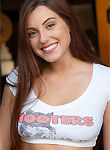 Cosmid pics, Sara Turner hooters shirt